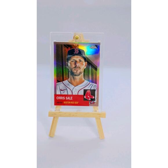 Chris Sale SSP 20/75 Topps Chrome Rose Gold Refractor #443 2022 - Picture 12 of 15